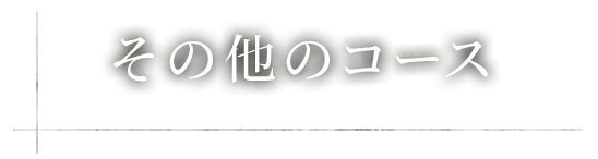 その他のコース