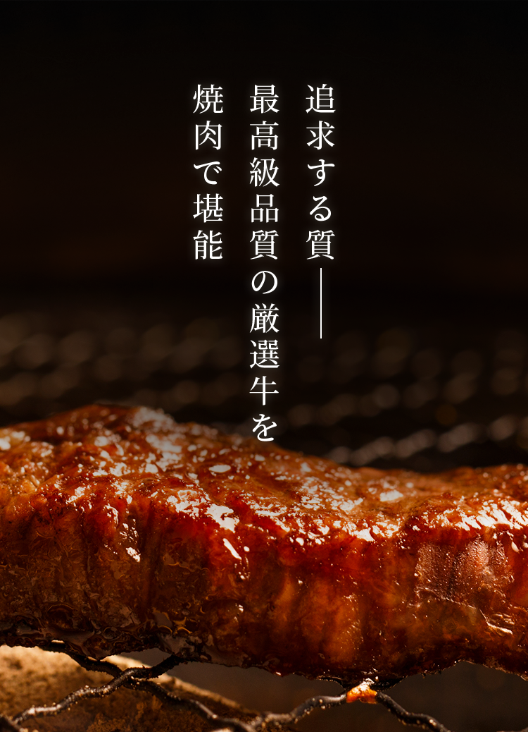 焼肉で堪能